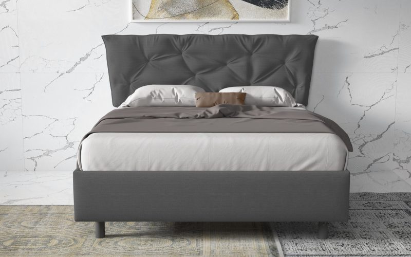 Letto matrimoniale -  Cashmere Anthracite - immagine 3