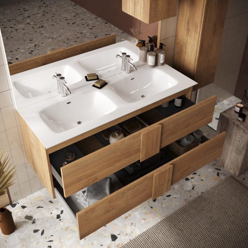 Mobile lavabo sospeso - Jubiter - immagine 4