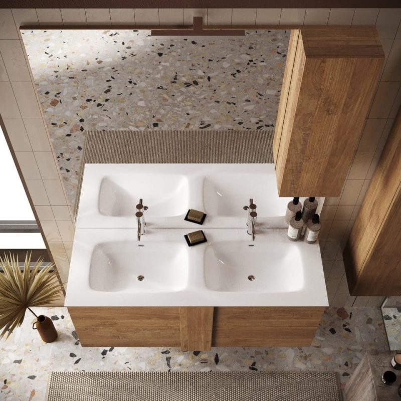 Mobile lavabo sospeso - Jubiter - immagine 5