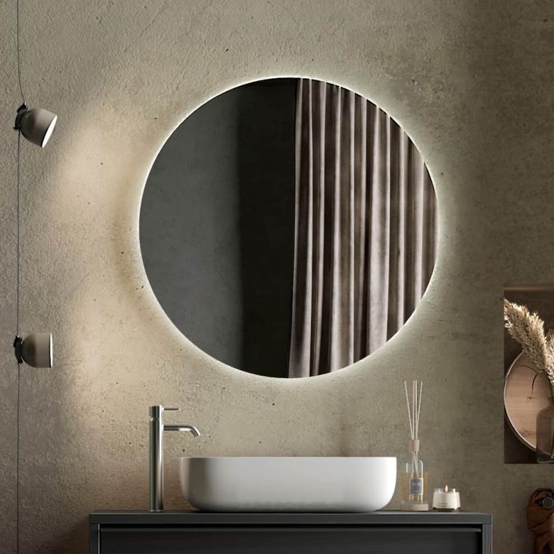 Specchio rotondo orb
