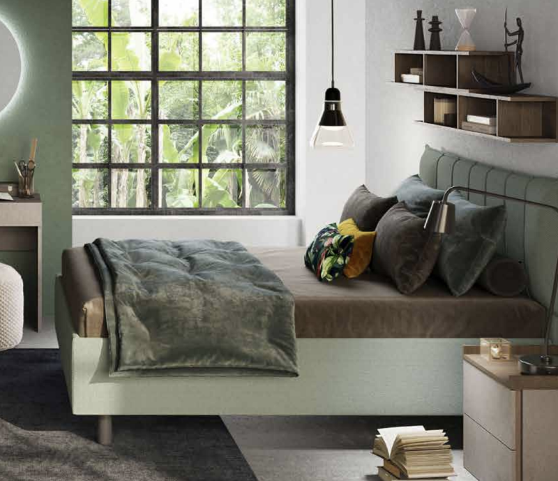 Letto matrimoniale- Bronze /Mercure