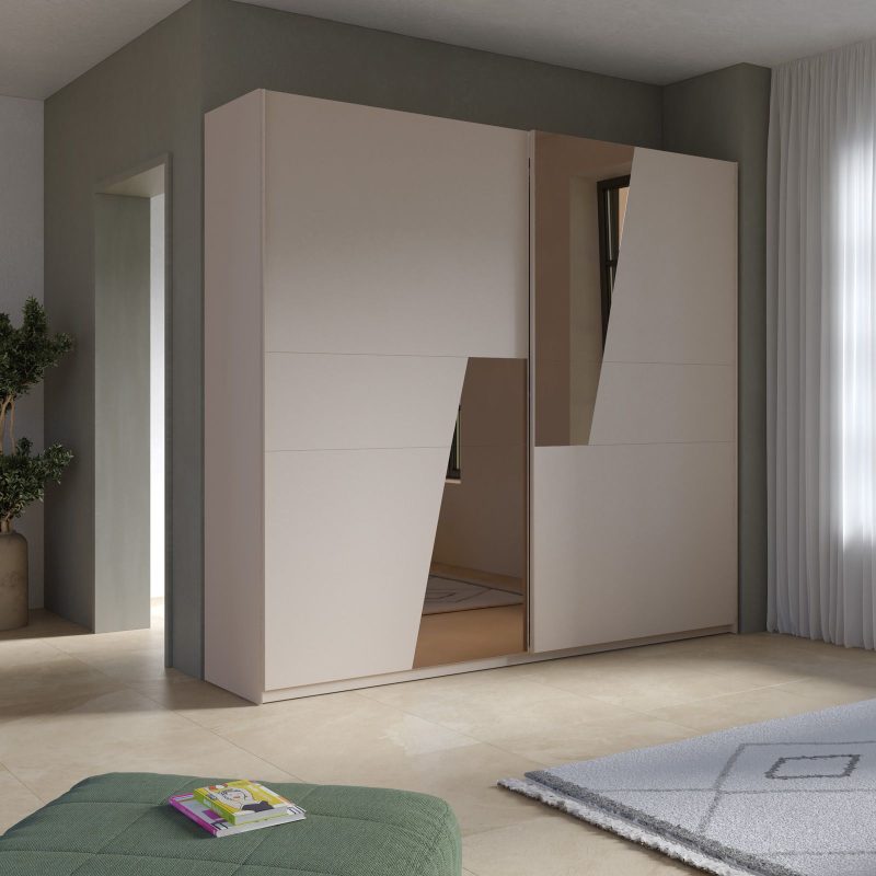 Armadio 2 ante -  Cashmere/Mercure - immagine 2