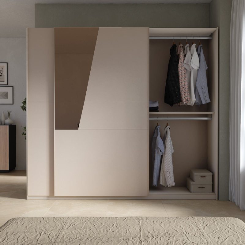 Armadio 2 ante -  Cashmere/Mercure - immagine 3