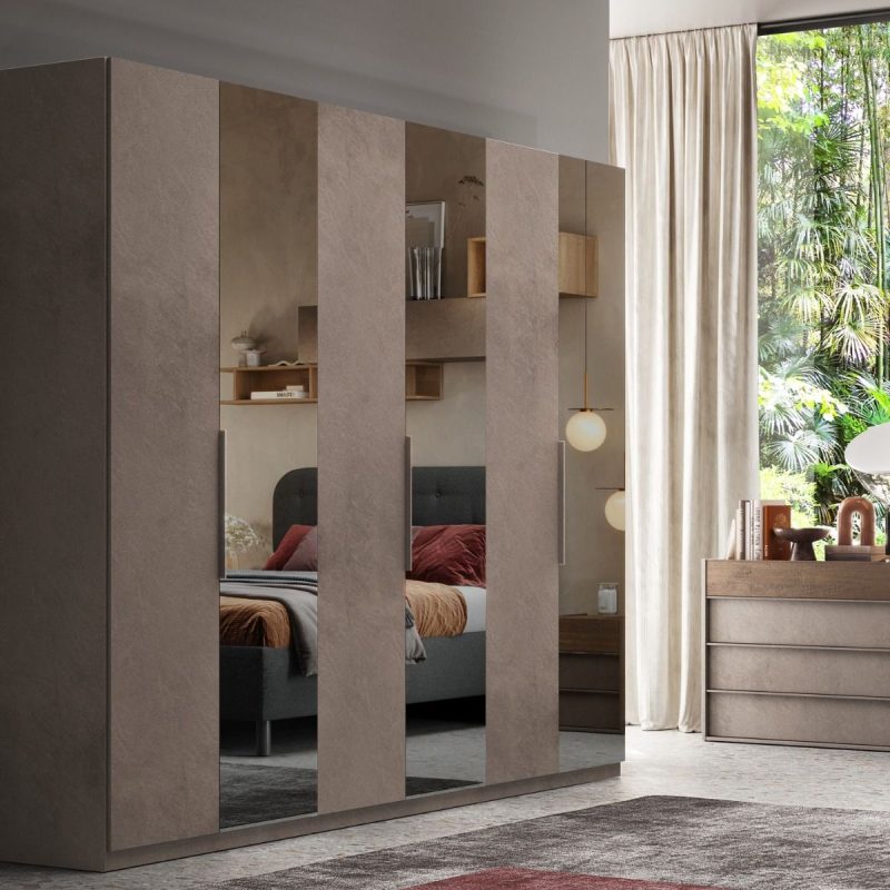 Armadio con specchio -  Bronze / Mercure - immagine 4