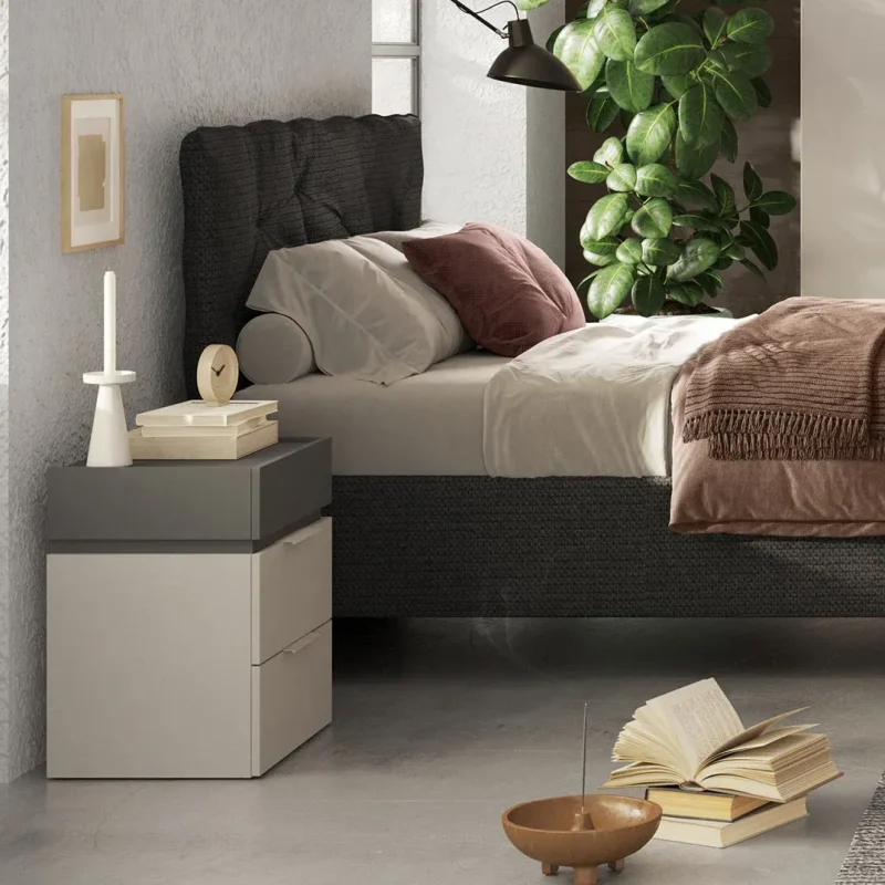 Letto matrimoniale -  Cashmere Anthracite - immagine 2
