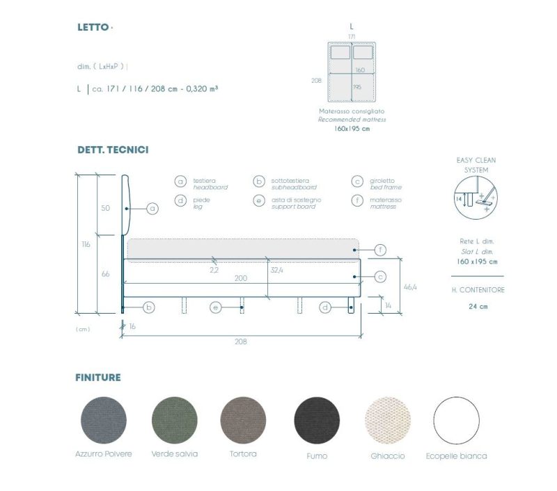 Camera Completa -  Cashmere Anthracite White - immagine 2