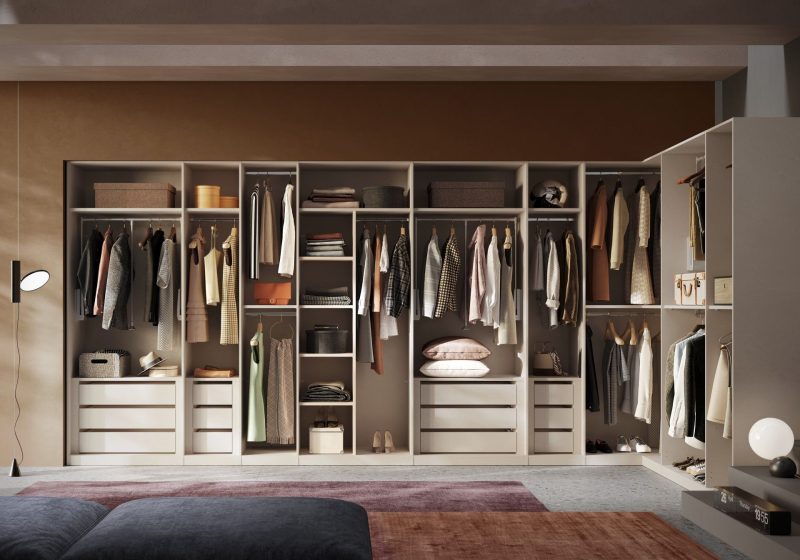 Cabina angolo configurabile cashmere - immagine 2