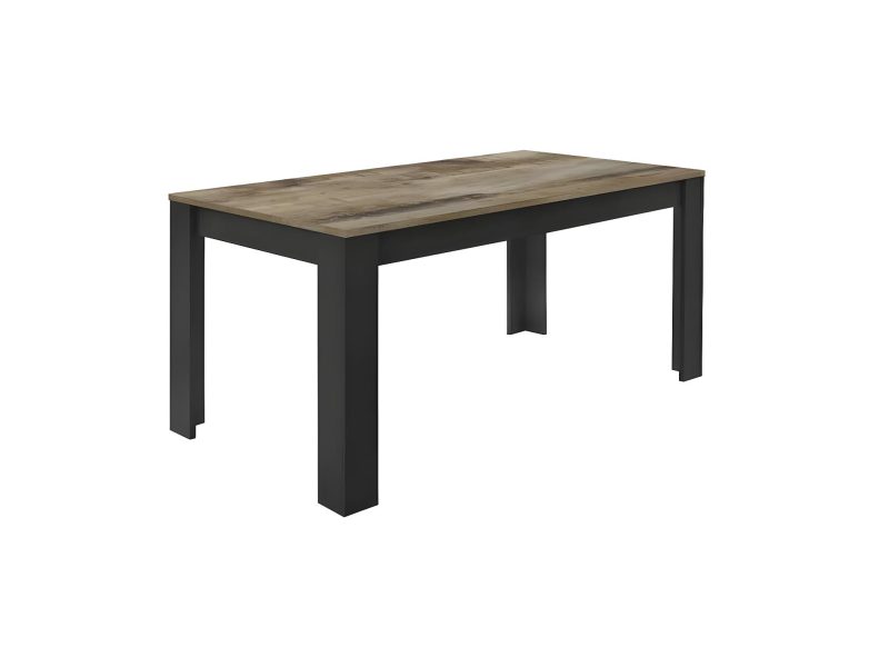 Tavolo fisso 180 x 90 cm Nero e pero