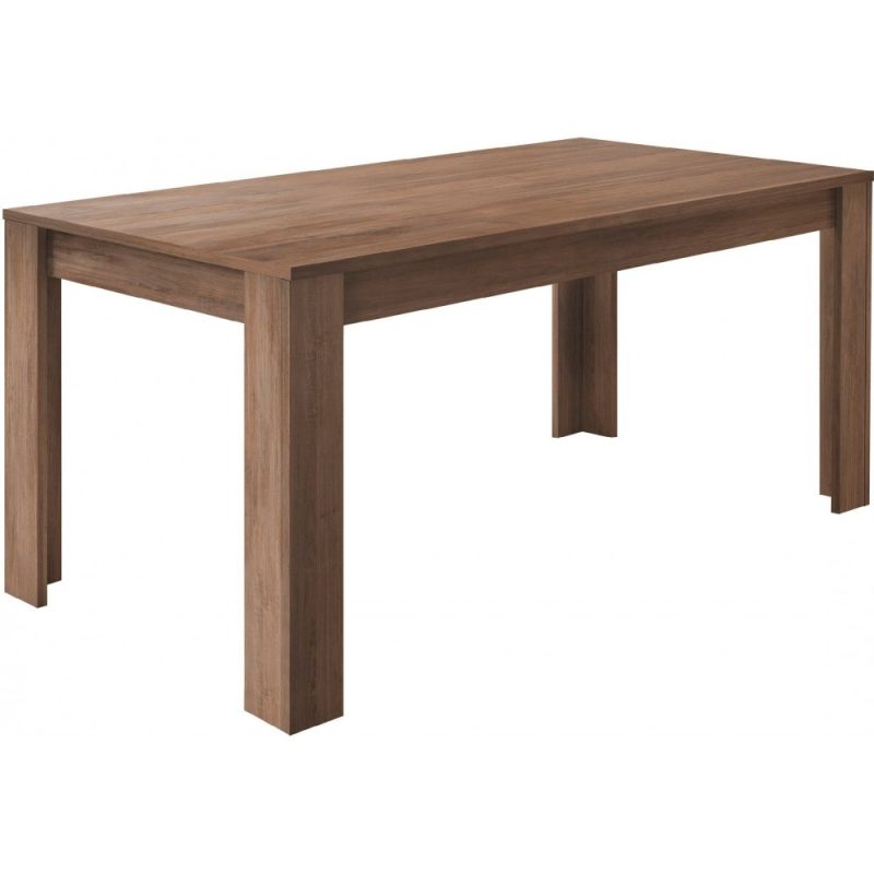 Tavolo di design economico, finitura Mercure 137x90cm + 38cm - immagine 2