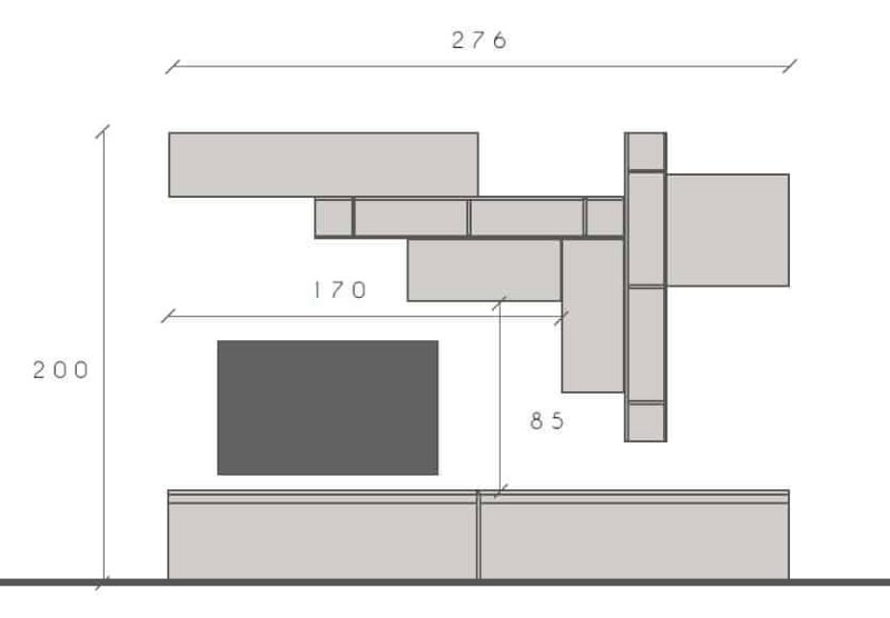 Soggiorno Limity 2.0 composizione 4C - Limity - immagine 3