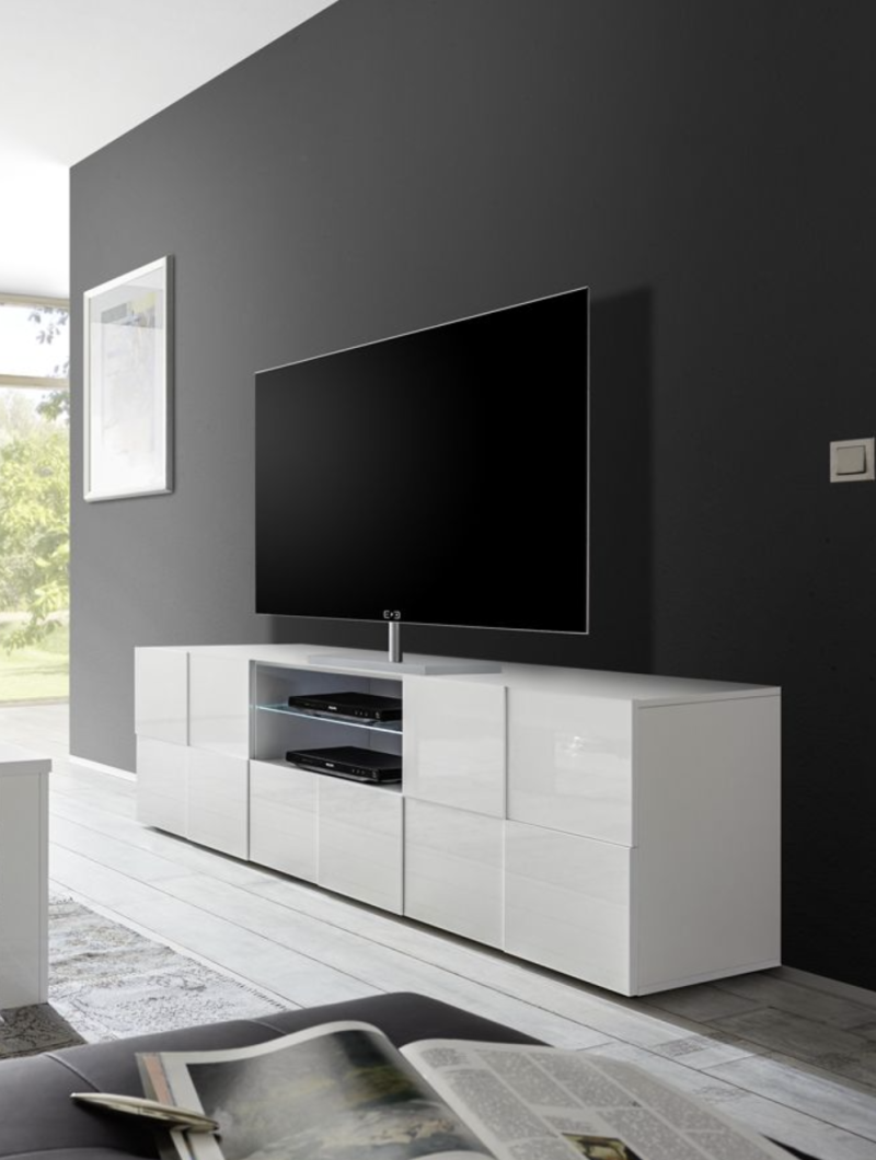 Mobili televisione, 2 ante e 1 cassetto - Dama