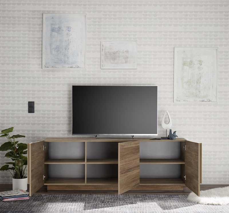 Mobile porta tv Mercure 3 ante - immagine 2