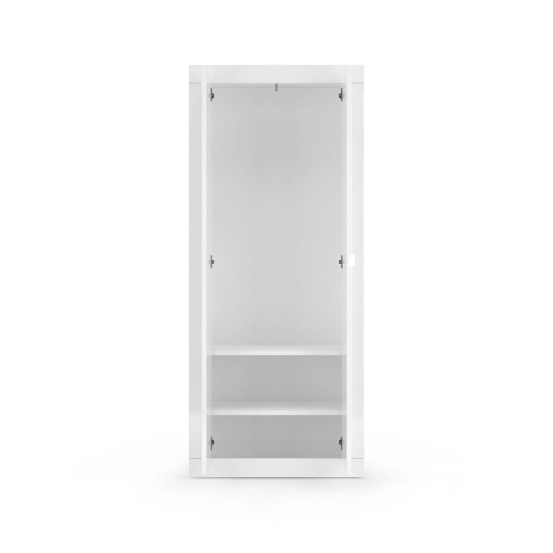 Guardaroba da ingresso Bianco lucido H.187 cm - immagine 2