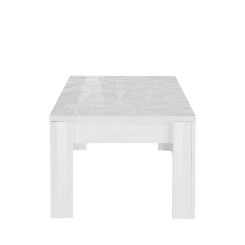Tavolo da fumo centro blanca brillante 65x122cm - immagine 5