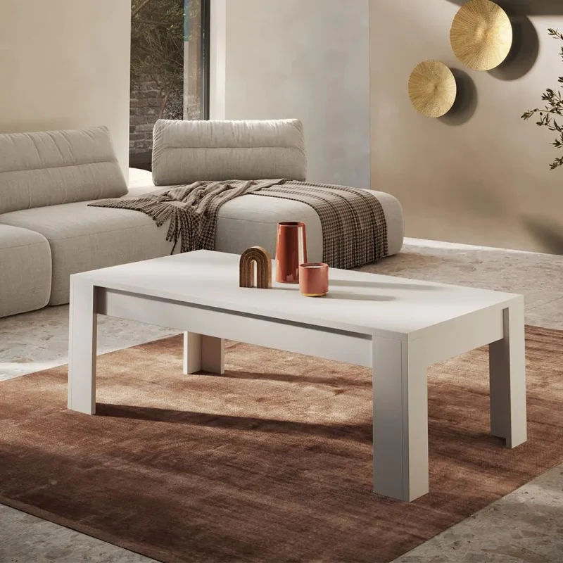 Tavolino da salotto moderno 122x45 cm Cashmere TSL10