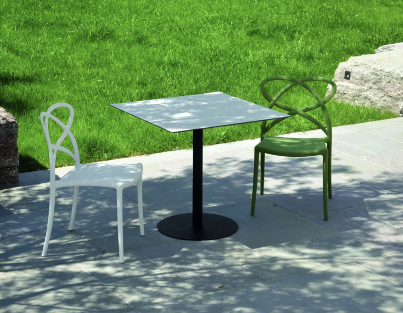 Sedia LONG ISLAND verde in polipropilene - immagine 6